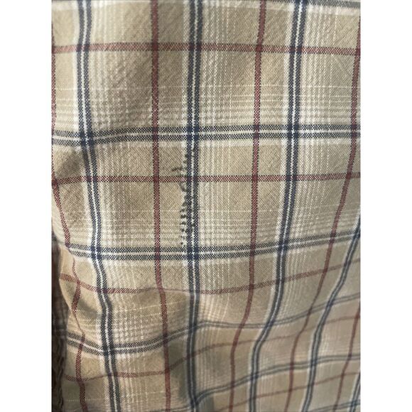 Carhartt Shirt Mens Extra Large (XL) Button Down Short Sleeve Plaid Workwear - Picture 6 of 10